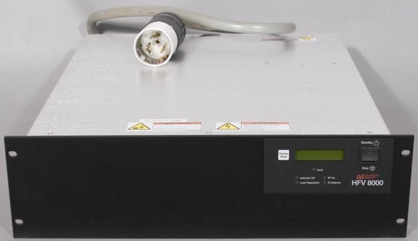 ADVANCED ENERGY AE HFV-8000 RF Generator 8kW AMAT PN: 0190-15553 